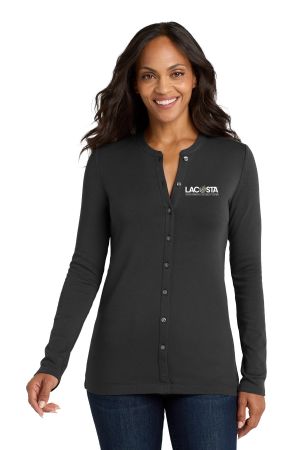 Port Authority Women's Concept Stretch Button-Front Cardigan